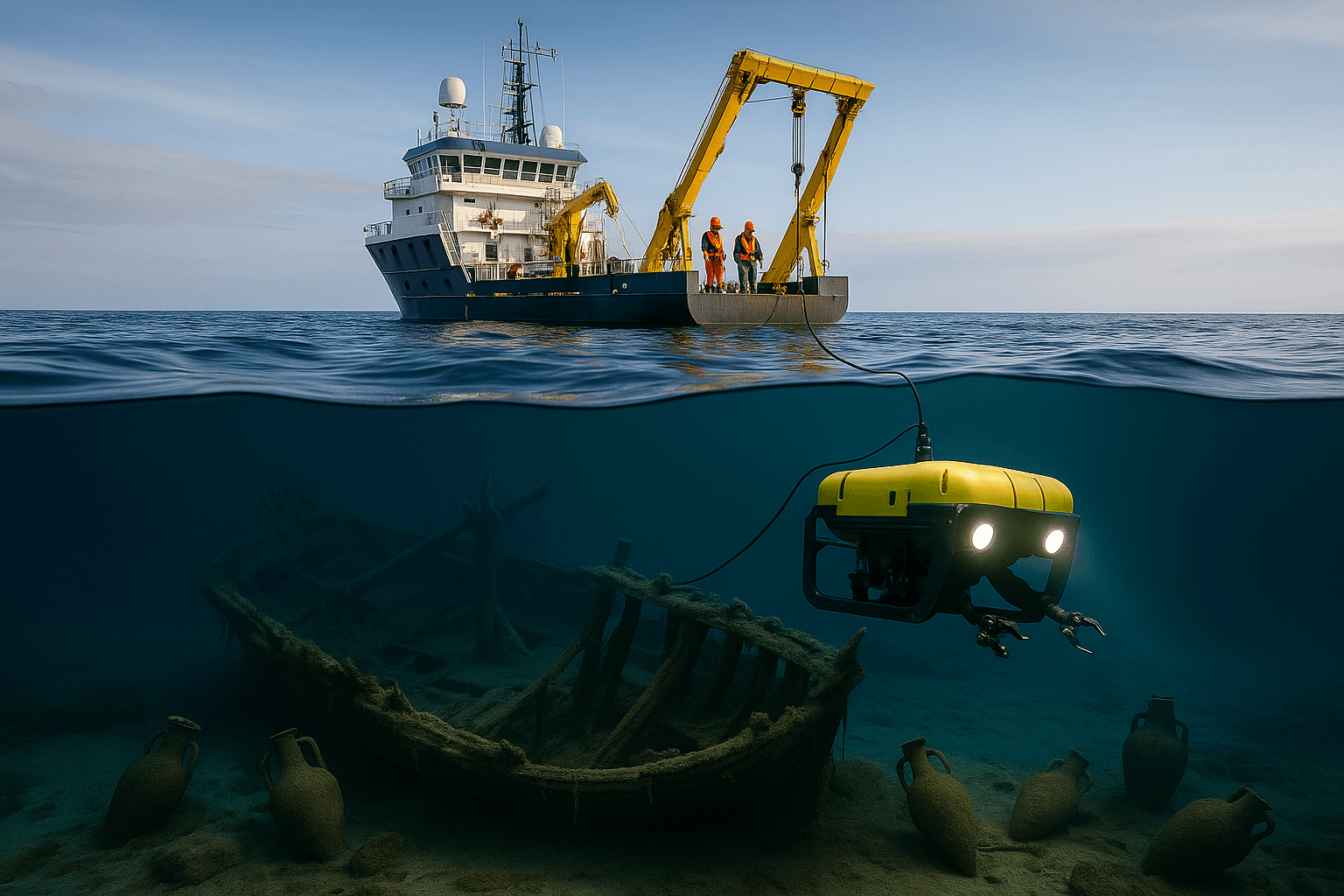 Marine Archaeology Meets Modern Tech: Unlocking the Secrets of the Seafloor